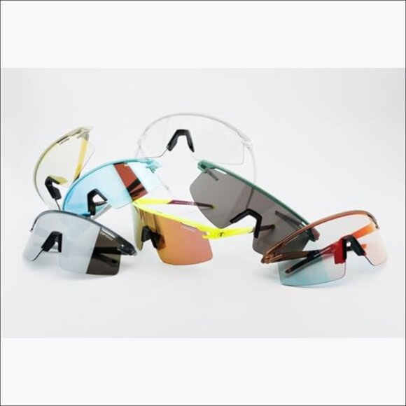 Cycling Sunglasses with Shatterproof Polycarbonate Lens, 3 Interchangeable